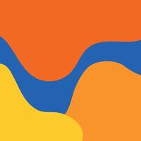 Abstract colorful shape background design vector
