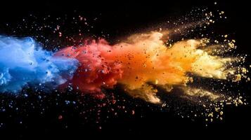 Vibrant Colors Fill the Sky photo