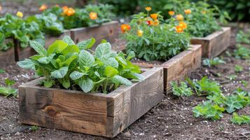 Diverse Plant-filled Garden photo