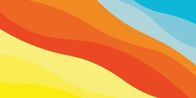 abstract wave background, abstract summer wave background. vector