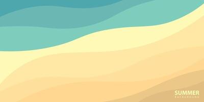 abstract wave background, abstract summer wave background. vector