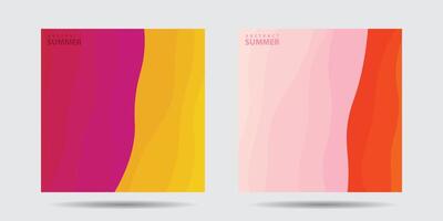 abstract summer background vector