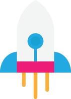Rocket Launch Startup vector