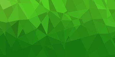 abstract green background with triangles and strip lines vector