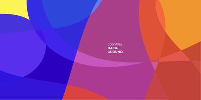 abstract colorful background with curve lines vector
