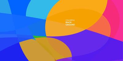 abstract colorful background with curve lines vector
