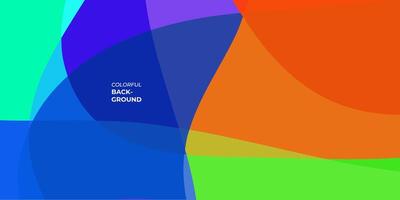 abstract colorful background with curve lines vector