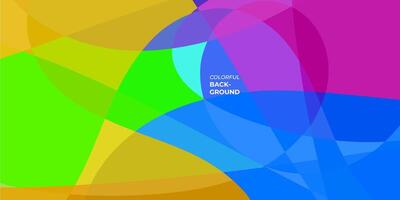 abstract colorful background with curve lines vector