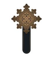 Luxury mandala decorative banner vector