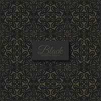 dark ethnic seamless pattern template vector