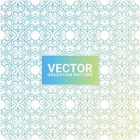 gradation ornament pattern design background vector