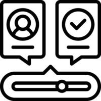 Authentication Icon. Mobile Authentication Icon vector