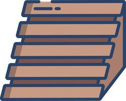 Sauna Head Rest linear color illustration vector