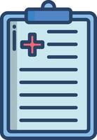 Earth Report linear color illustration vector