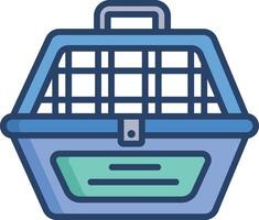 Carrier linear color illustration vector
