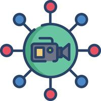 linear color illustration vector