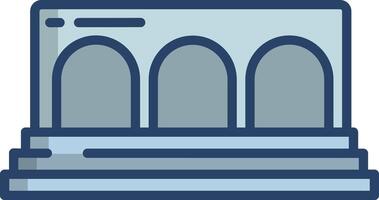 Yanahuara linear color illustration vector