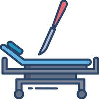 Operation linear color illustration vector