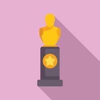 Golden award recognizing achievement and excellence vector