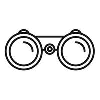 Binoculars looking at something interesting vector