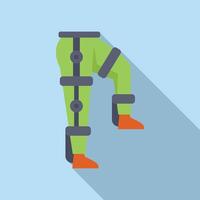 Exoskeleton bionics suit for walking support vector