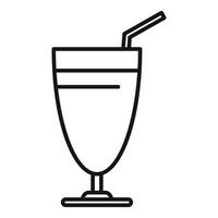 Refreshing cold drink icon design vector