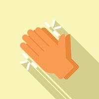 Bravo. clapping hands to show approval and celebrate successful performance in concert, with the audience showing appreciation and gratitude vector