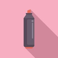 Flat design icon of a marker pen vector