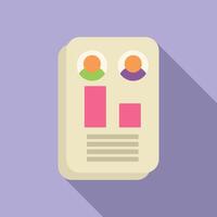 Marketing managers are analyzing social media campaign performance with statistics vector