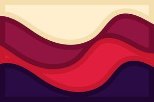 modern background with waving line outline vector
