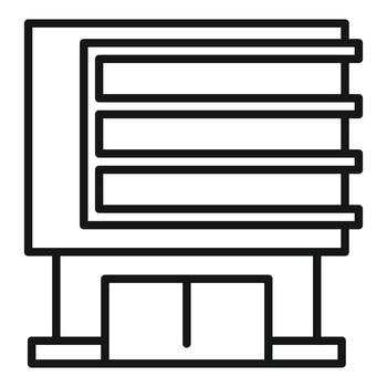 grande datos servidor Procesando información con indicador luces vector