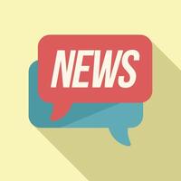 News concept showing communication, information and media vector