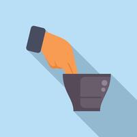 Fingerprint scanner verifying identity for security access vector
