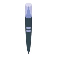 Permanent marker with double lines is being used for drawing vector