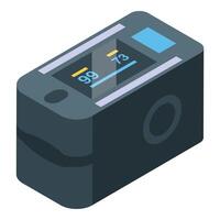 Electronic device for measuring oxygen saturation and pulse rate vector