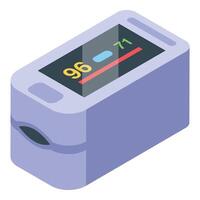Modern device measuring oxygen saturation and pulse rate vector