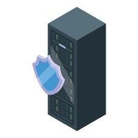 Big data server security system protecting information vector