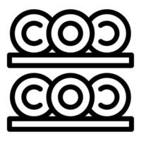 Copyright symbol representing protection of creative work on the internet vector