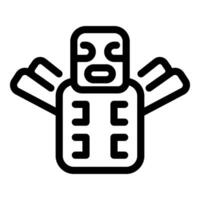 Robot wearing lucha libre mask with arms outstretched in a friendly greeting vector