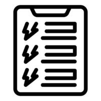 Businessman holding a clipboard and checking off tasks on a checklist vector