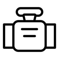 Pipeline valve showing three lines is controlling liquid flow vector