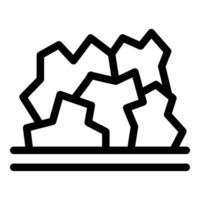 Gears working together representing teamwork and collaboration icon vector