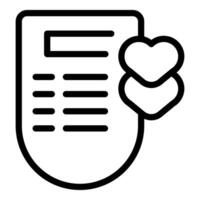 Online dating profile matching algorithm finding love concept icon vector