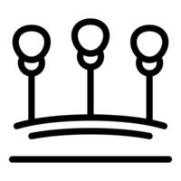 Crown celebrating king status representing monarchy and power vector