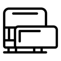 Router providing secure network connection for wireless devices vector