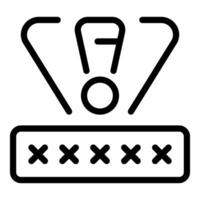 Wifi icon showing limited connection with weak signal strength vector