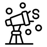 Snow cannon blowing snow making machine icon vector