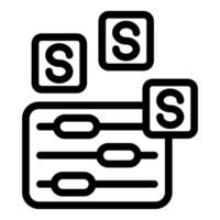 Software development kit adjusting settings symbol icon vector