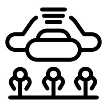 equipo de programadores trabajando utilizando nube informática tecnología vector