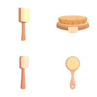Assorted butter and bread spreaders set vector